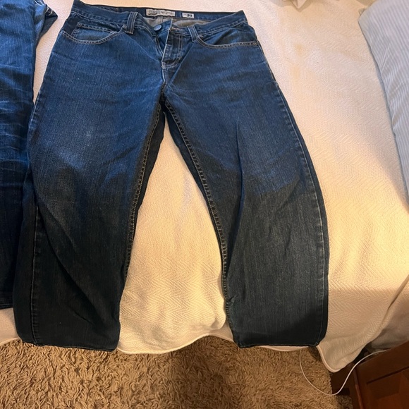 Banana Republic Men's Dark Blue Relaxed Jeans - Picture 4 of 4